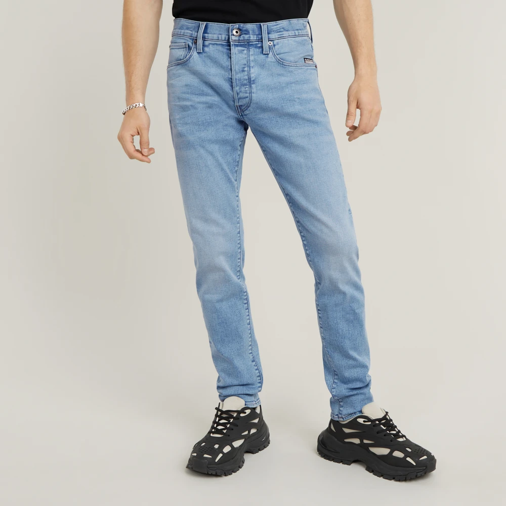 G-Star Slim Fit Super Stretch Jeans Blue Heren