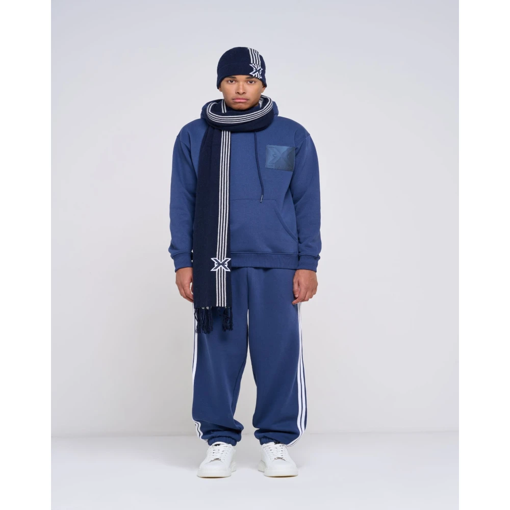 John Richmond Joggingbroek met trekkoord Blue Heren