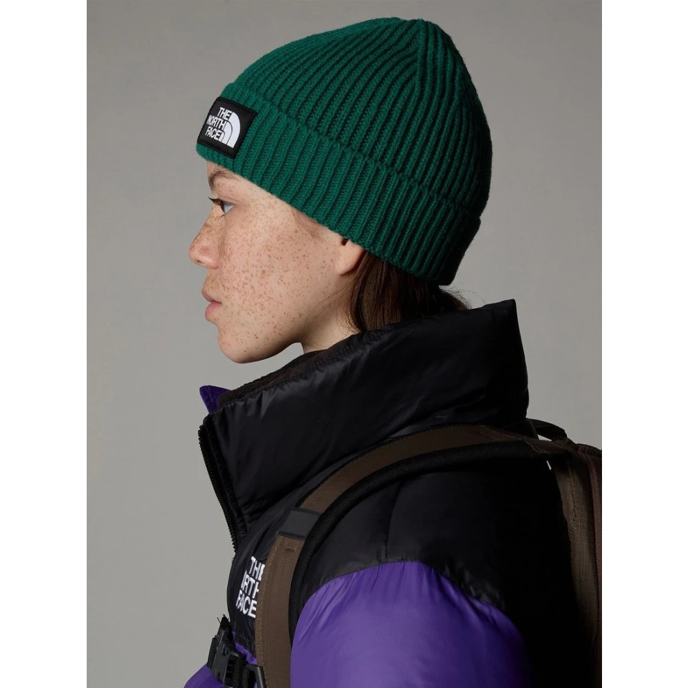 The North Face Logo Box Muts Green Dames