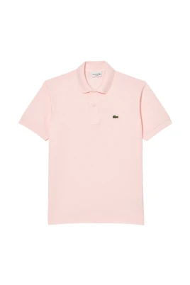 Rosa Pikétröja Klassisk Bomull