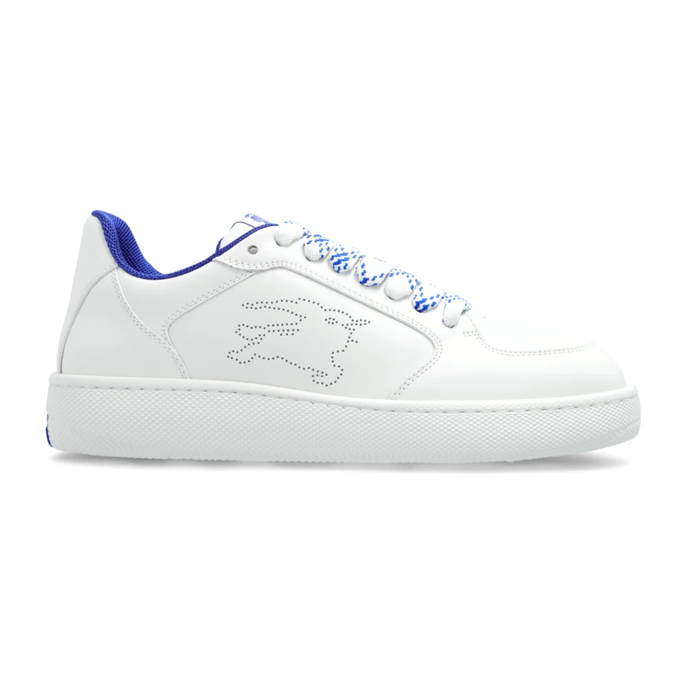 Burberry Leren Stock Sneaker Dames Schoenen Wit