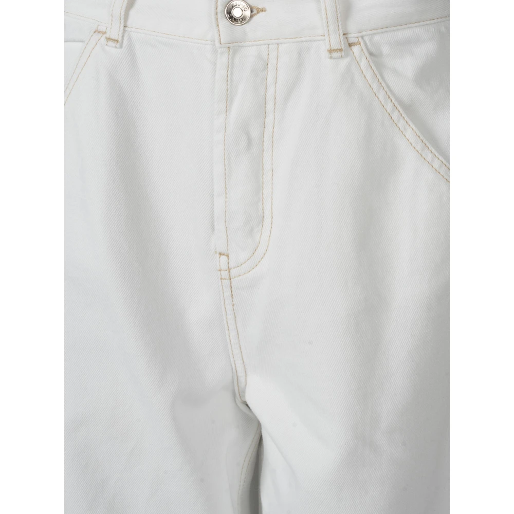 Liu Jo Comfort Fit High Waist Jeans White Dames