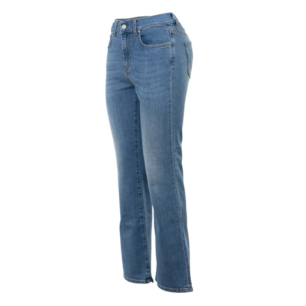 Roy Roger's Hoge Taille Bootcut Jeans Blue Dames