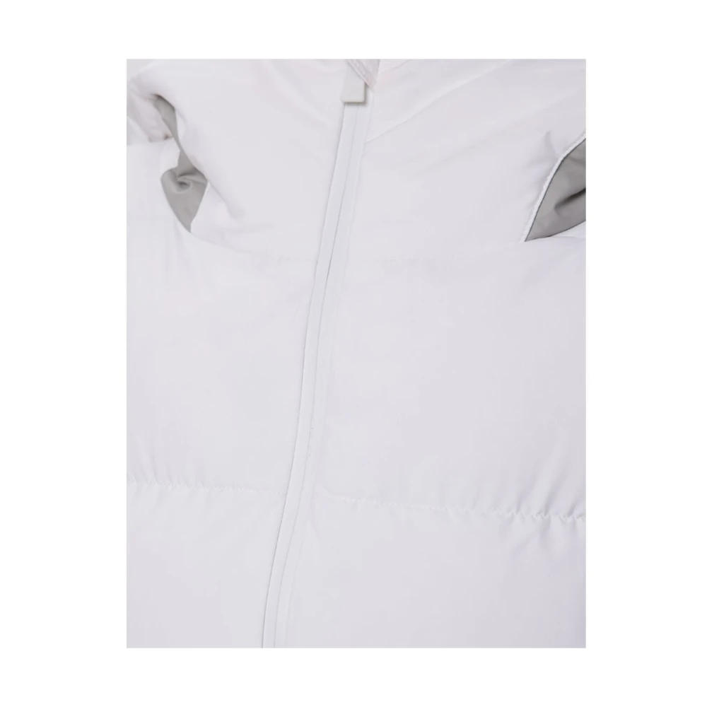 Herno Nylon donsjack met capuchon White Dames