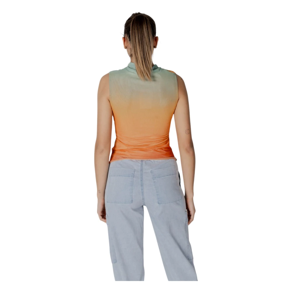 Desigual Canvas Dames Collectie Polyester Elastaan Lycra Orange Dames