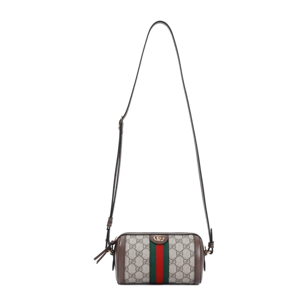 Gucci Beige & Ebony Schoudertas Multicolor Dames