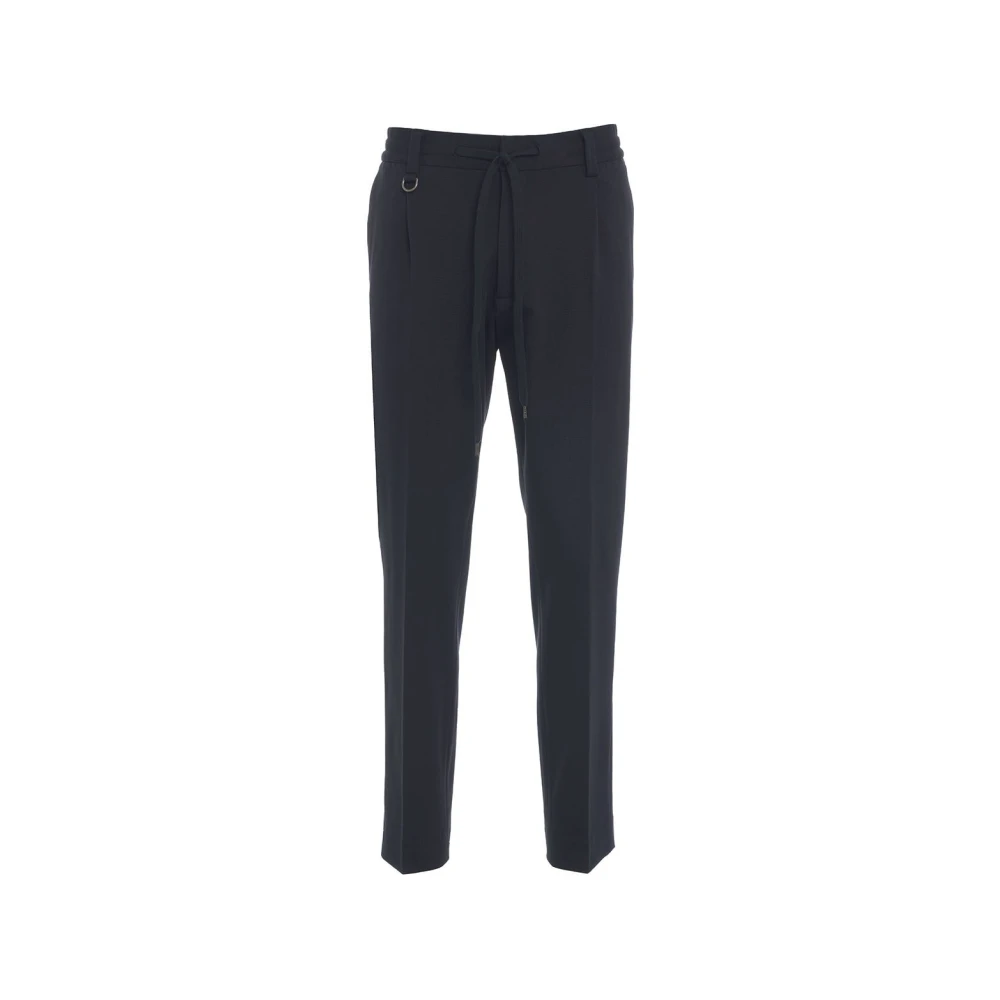 Paolo Pecora Blauwe Broek Aw24 Blue Heren