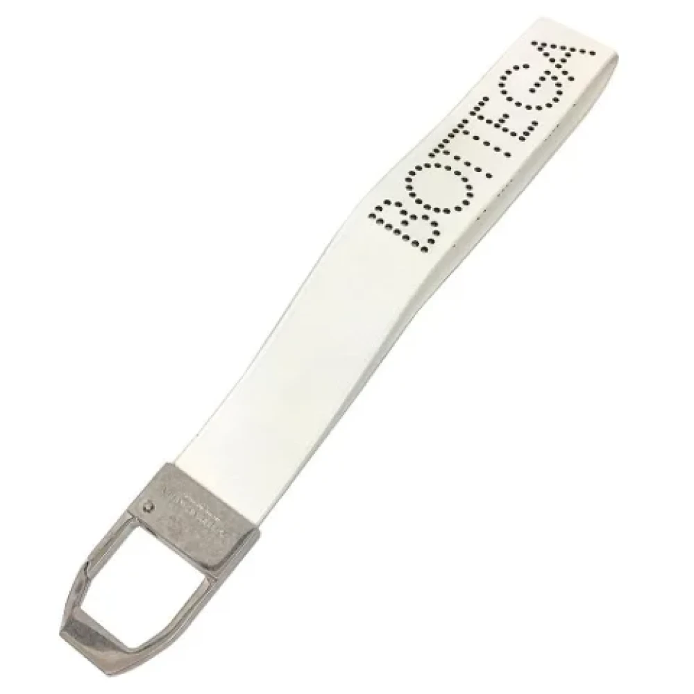 Bottega Veneta Vintage Pre-owned Leather key-holders Gray Dames