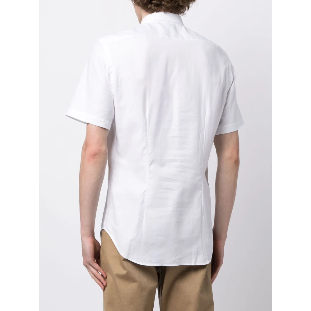 Paul Smith Witte Katoenen Overhemd met Puntkraag White Heren