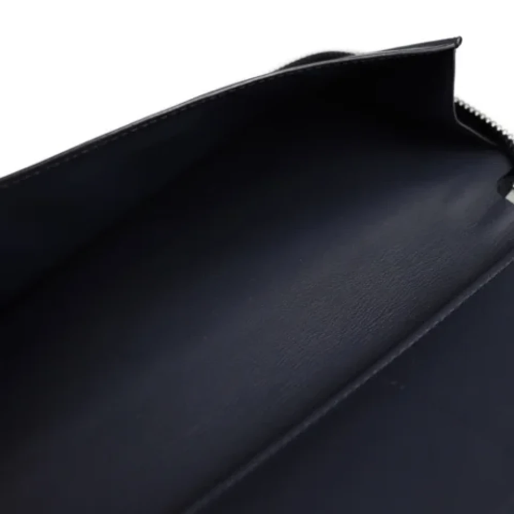 Louis Vuitton Vintage Pre-owned Leather wallets Black Dames