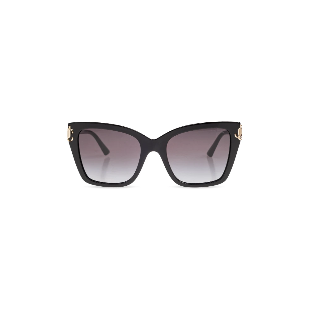 Jimmy Choo Femme Noir - Lunettes De Soleil Œil-De-Chat - Accessoires - Taille: 54 Mm