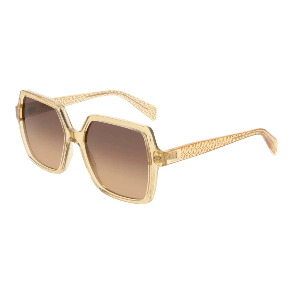 Liu Jo Yellow Sunglasses, Female, 55 Mm, Lj824s Sunglasses