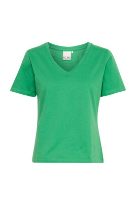 gron-v-hals-t-shirt-top-gran