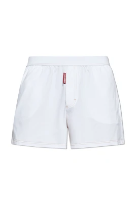 Cotton Boxer Shorts With Logo
