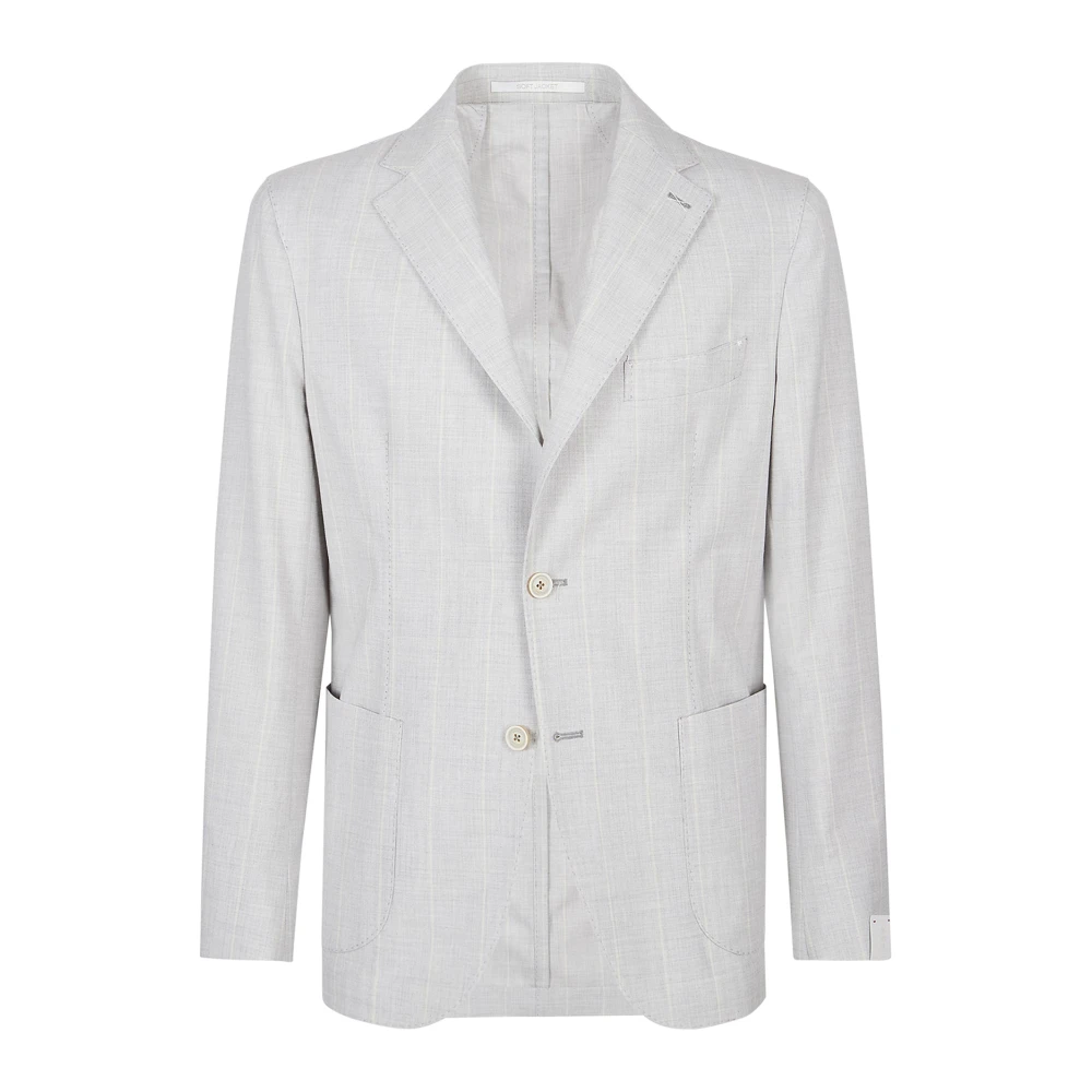 Eleventy Uomo Grigio Giacche, M, New,