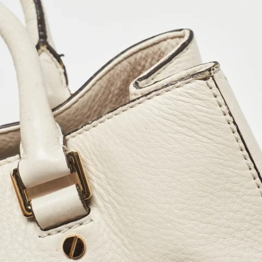 Michael Kors Pre-owned Leather handbags Beige Dames