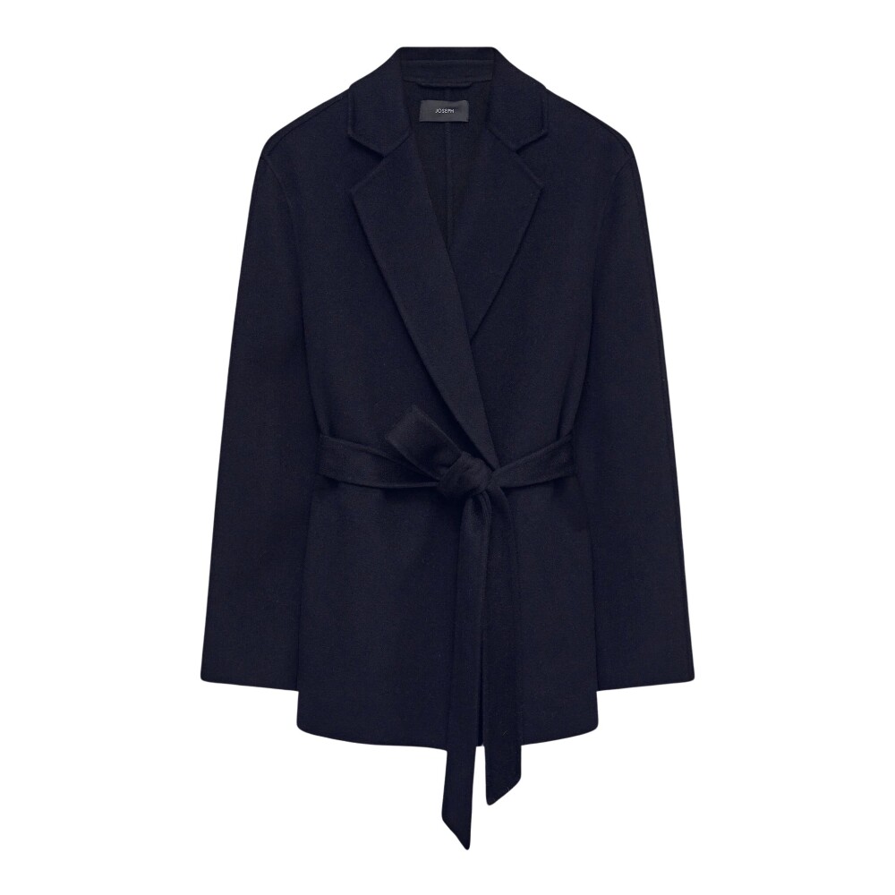 Elegant Double Face Cashmere Wrap Coat Joseph Blazers Miinto