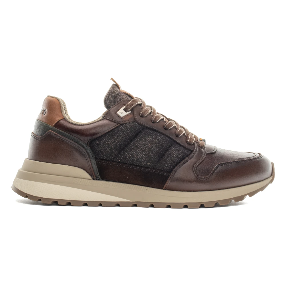 Ambitious Teddy Gewatteerde Sneaker Heren Schoenen Bruin
