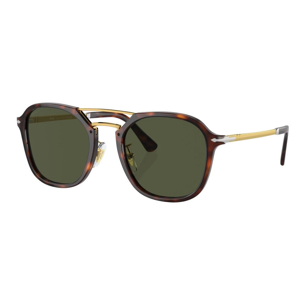 Persol Unisex Green Havana/ Sunglasses