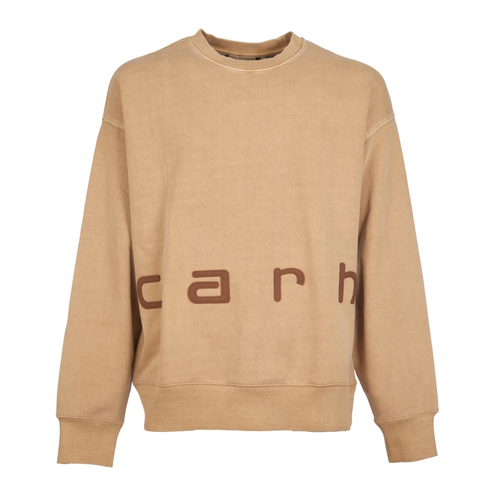 Carhartt WIP Felt Script Sweaters Brown Heren