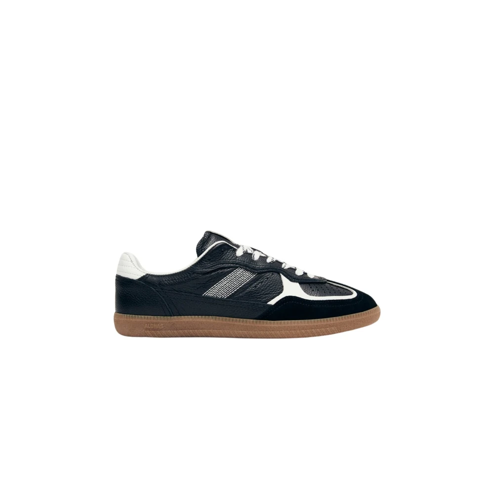 Alohas Tb.490 Rife Grain Leather Sneakers Dames Schoenen Zwart