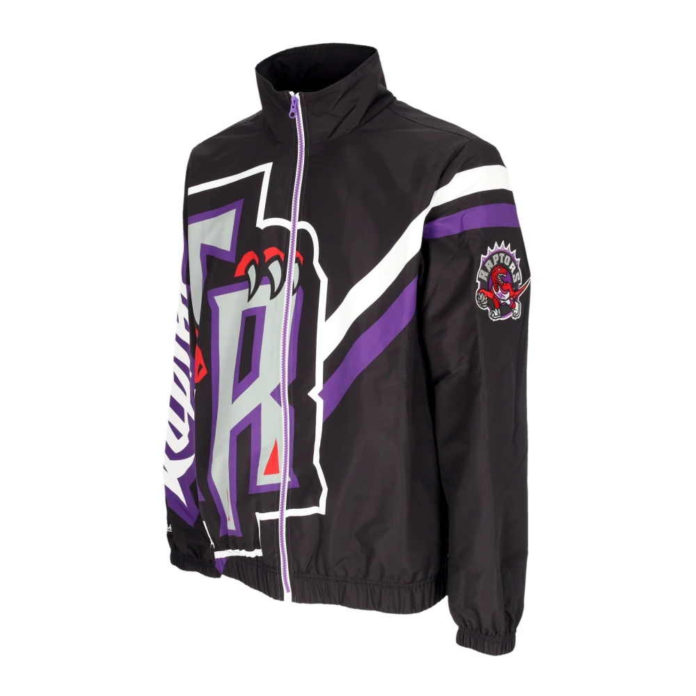 Mitchell & Ness Toronto Raptors Windbreaker Jas Black Heren