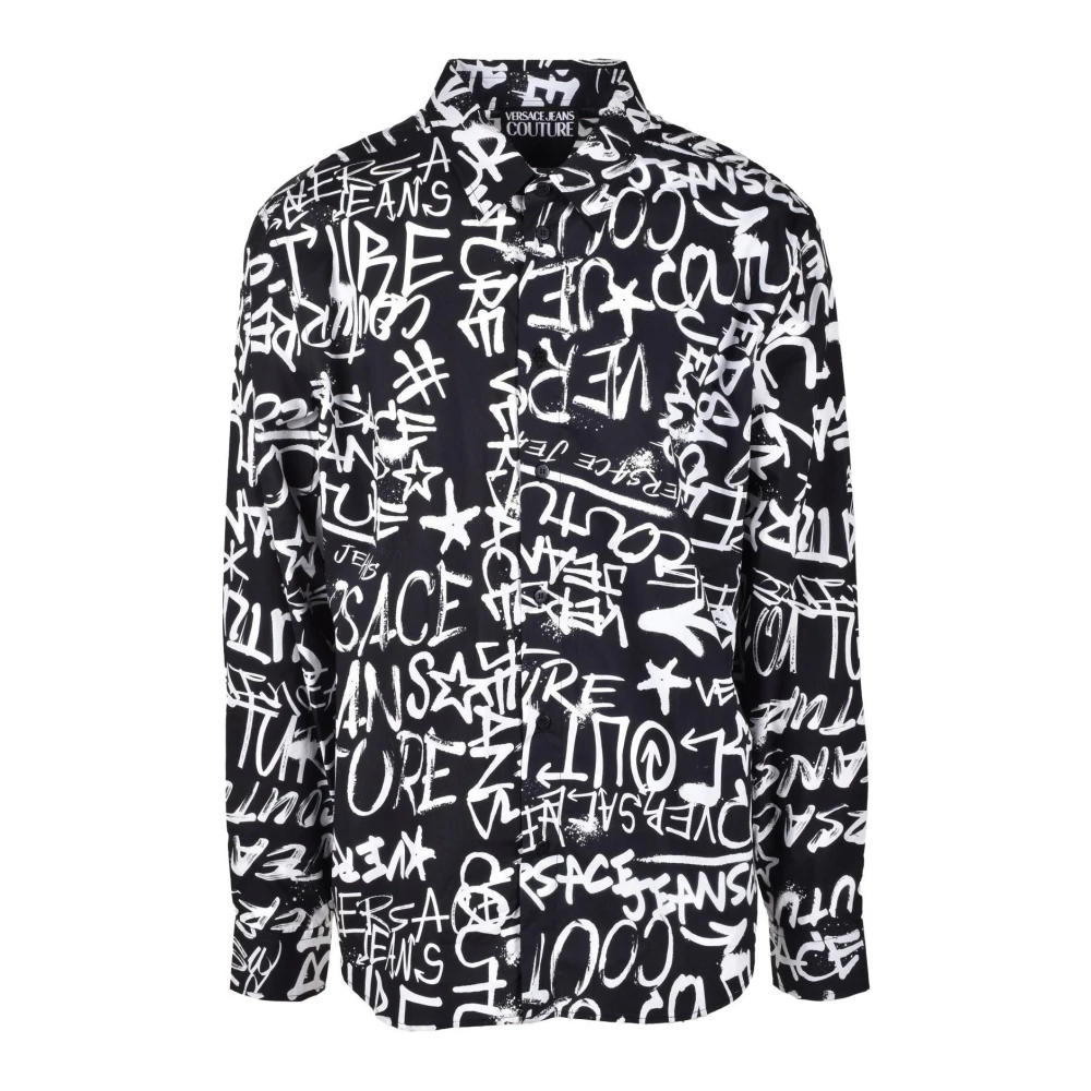 Versace Jeans Couture Katoenen Overhemd Multicolor Heren