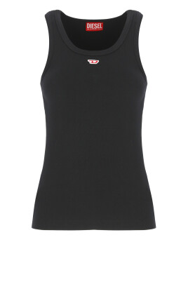 black-sleeveless-round-neck-top