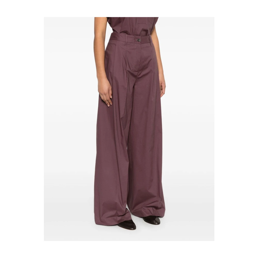 Nine In The Morning Bordeaux Jeans voor Vrouwen Brown Dames