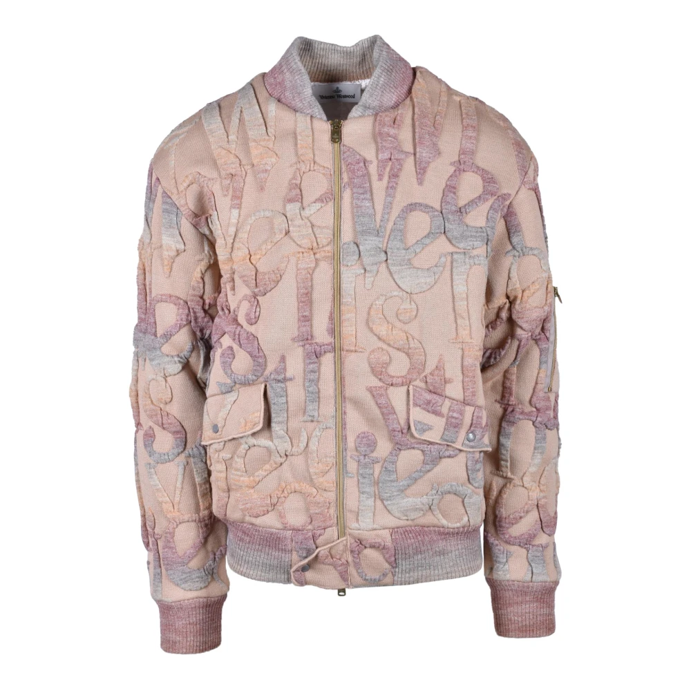 Vivienne Westwood Stijlvolle Jas met Unieke Blend Stof Beige Heren