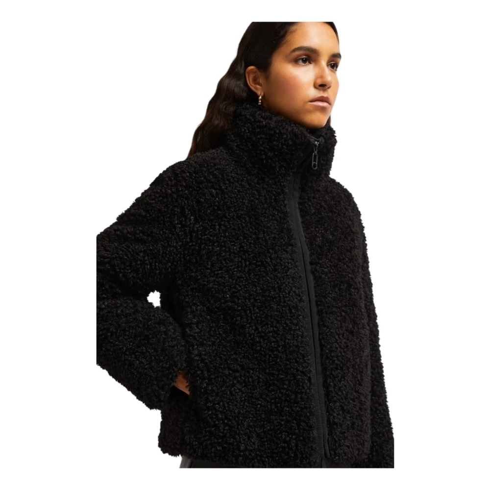 Moncler Korte donsjas die warmte en zachtheid omhult Black Dames