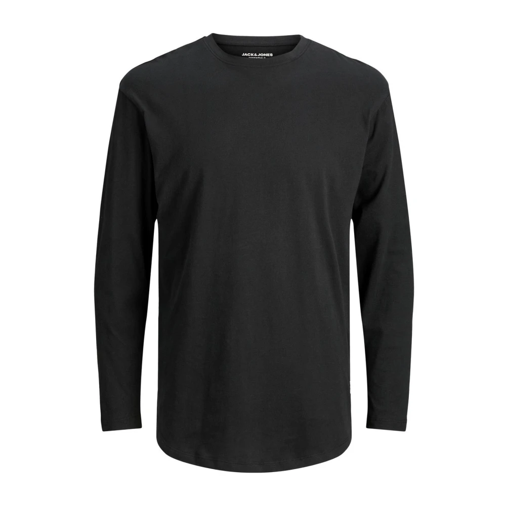 JACK & JONES Male Langarm-T-Shirt Einfarbig Langarm-T-Shirt | Longsleeved T-shirt - Bild 3