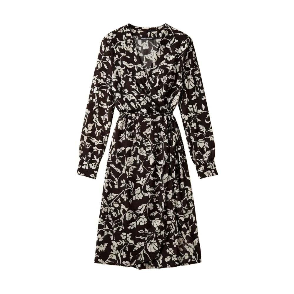 Pennyblack Vrouw Multicolor Kleedjes Dames, Veelkleurig, Xs, Pbbalbino Wrap Dress