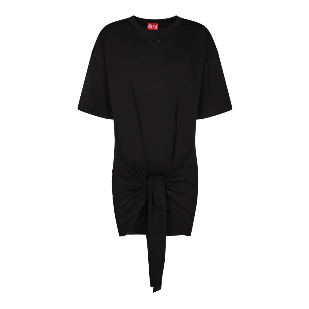 Diesel Women's Black T-Shirts, S, D-Eivor Mini Dress