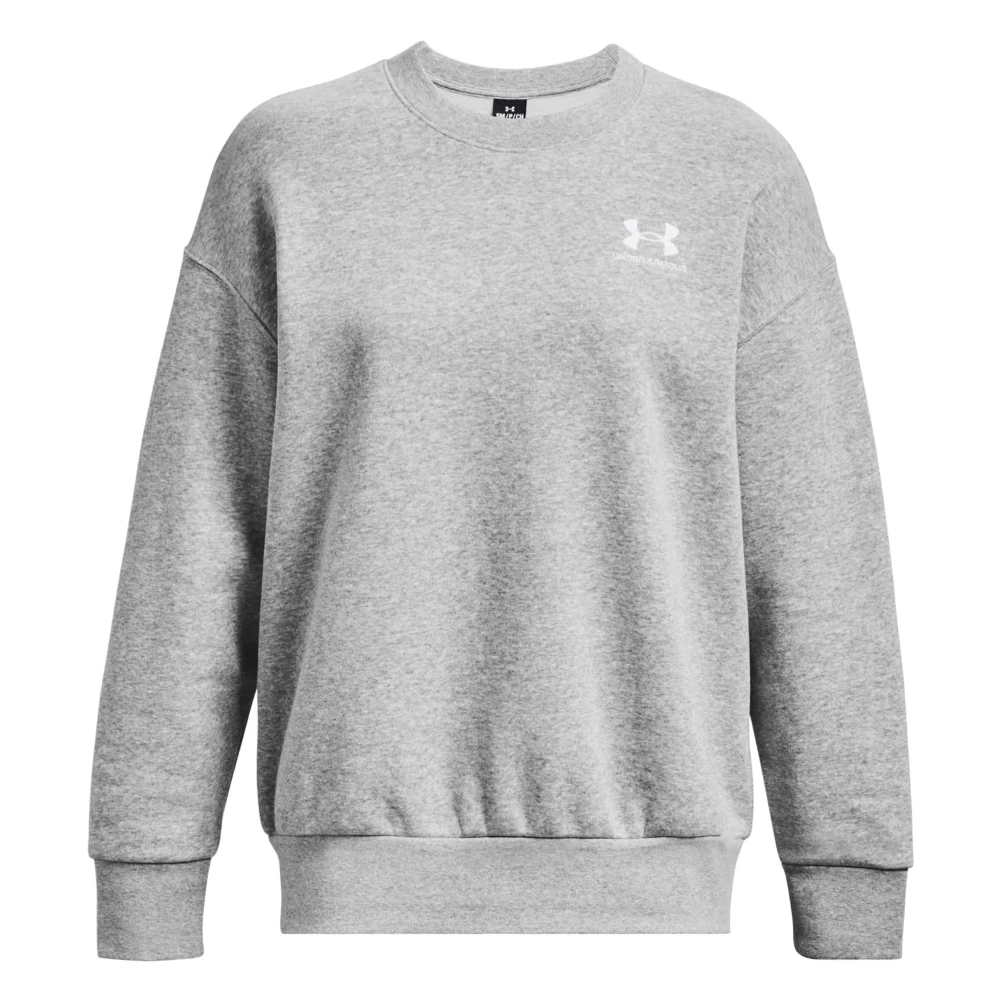 Under Armour Essential Hoodie Gray Dames