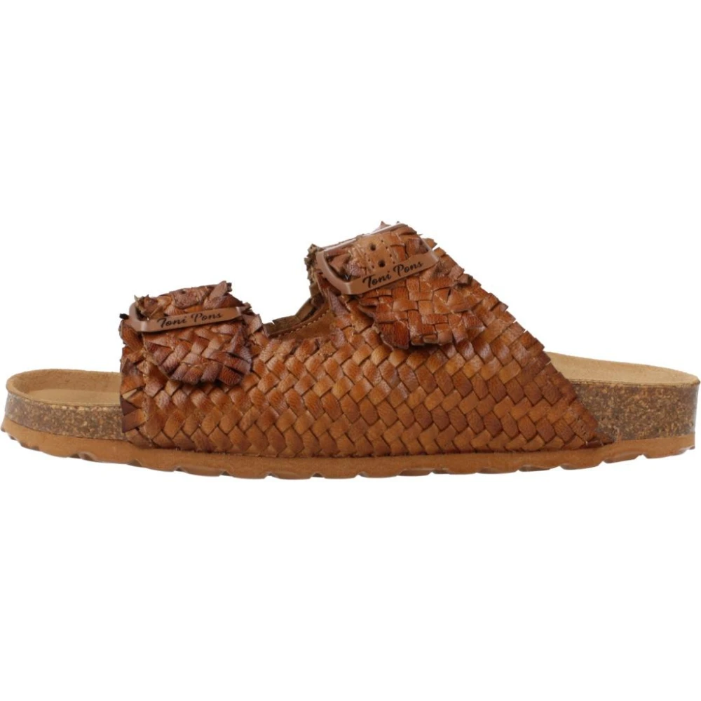 Toni Pons Donna Marrone - Guam-Te Sandal - Shoes - 36 Eu