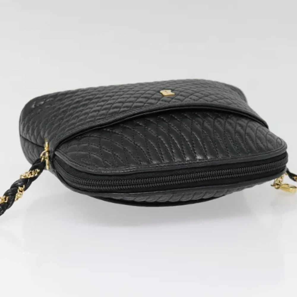 Bally Pre-owned Leather shoulder-bags Black Dames
