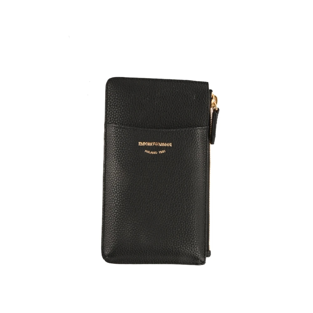 Emporio Armani Women's Black Accessories, Female, One Size, Phone Accessories