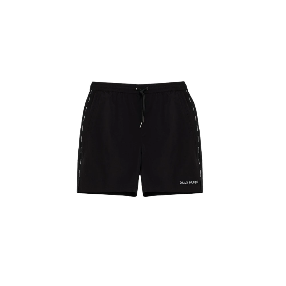 Daily Paper Trousers Black Heren