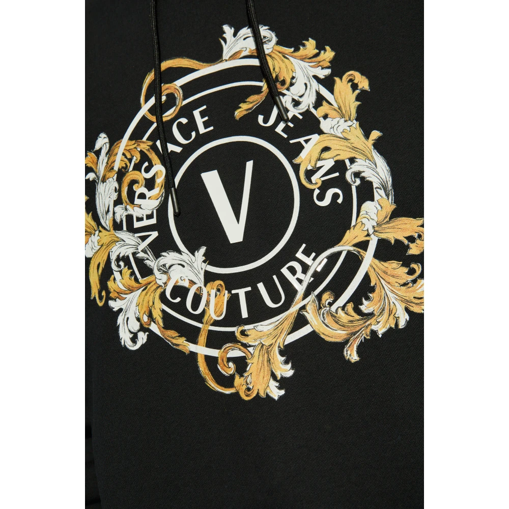 Versace Jeans Couture Hoodie Black Heren