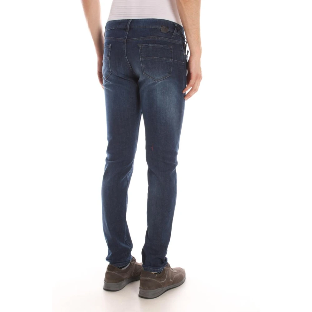 Daniele Alessandrini Klassieke Denim Jeans Blue Heren