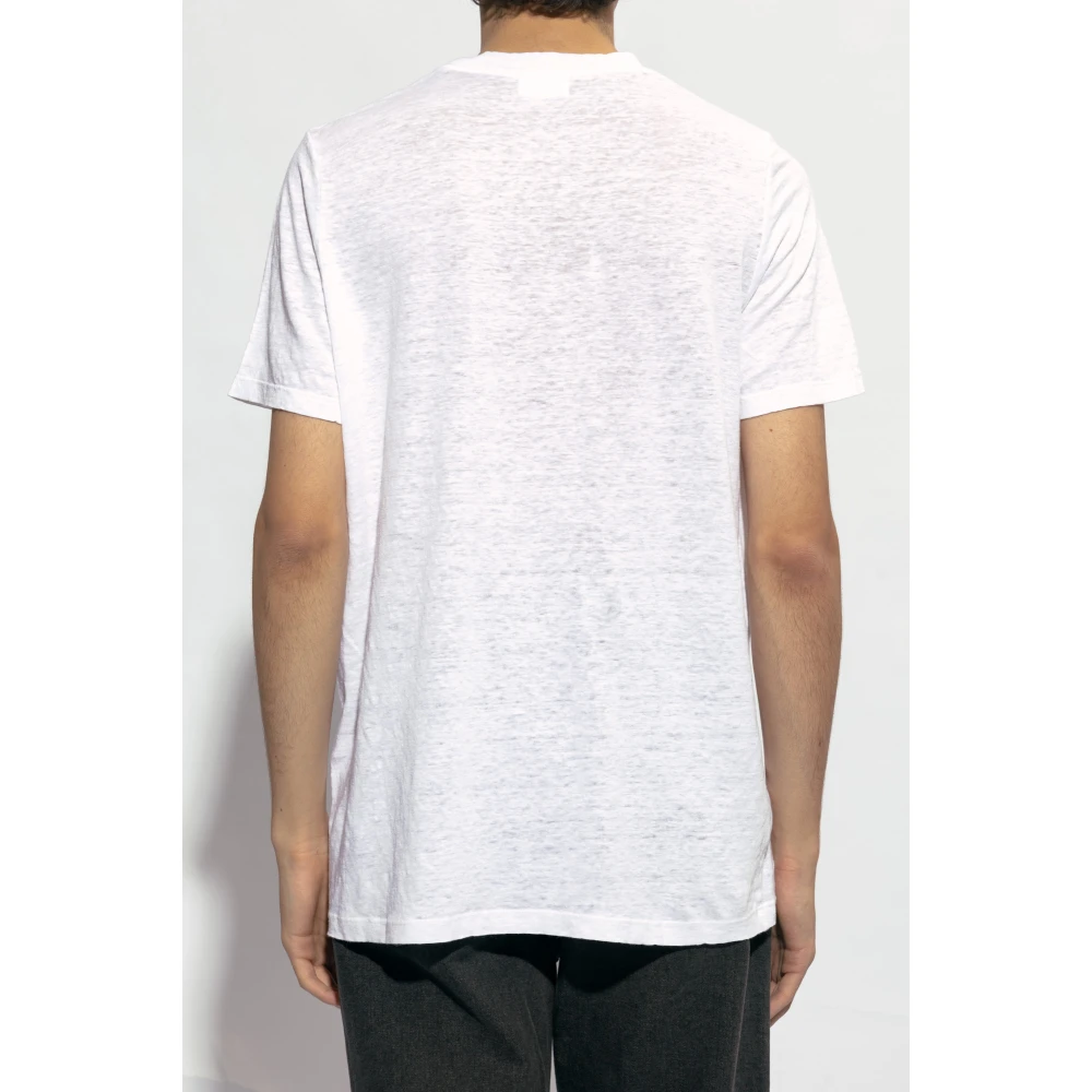 Isabel marant Karman T-shirt White Heren