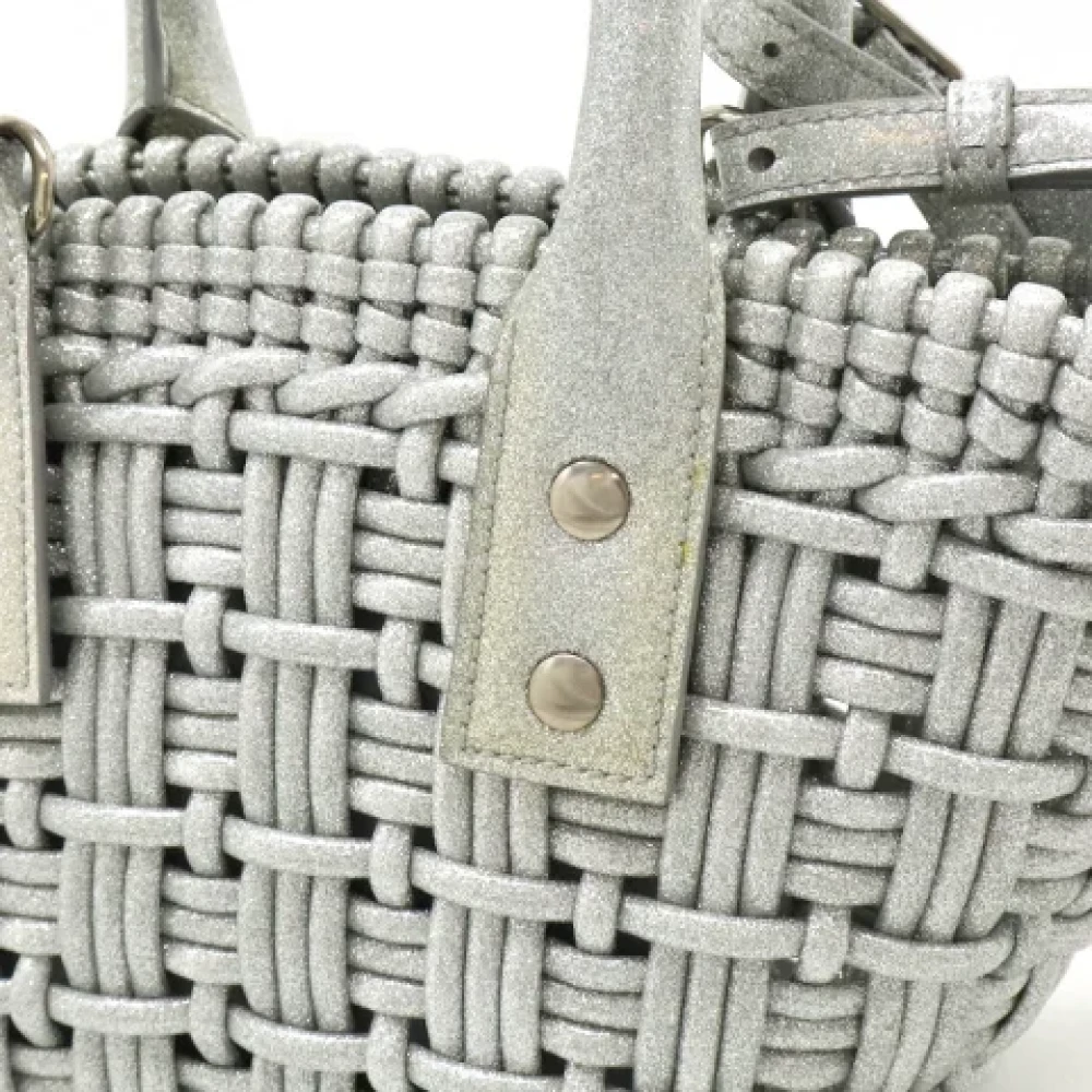 Balenciaga Vintage Pre-owned Plastic balenciaga-bags Gray Dames