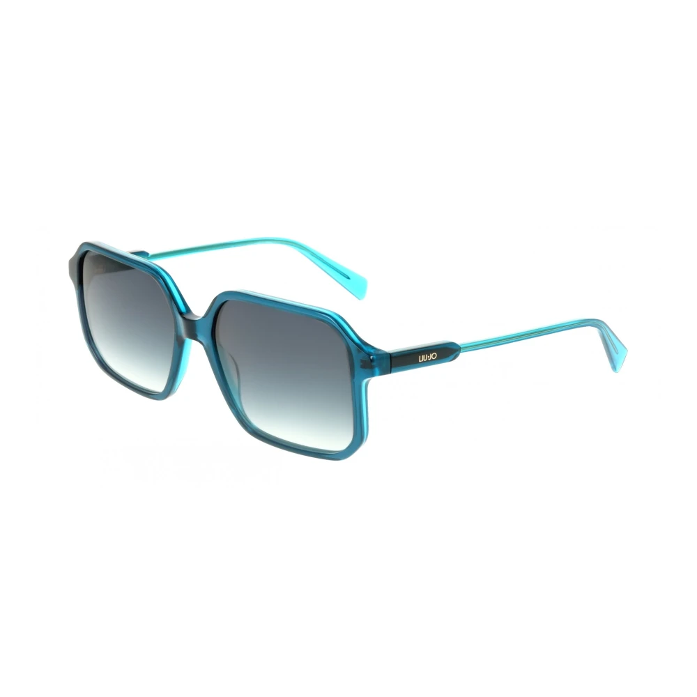 Liu Jo Green / Petrolium Woman Lj830s 424 Sunglasses Acetate Squared Normal - Image 2