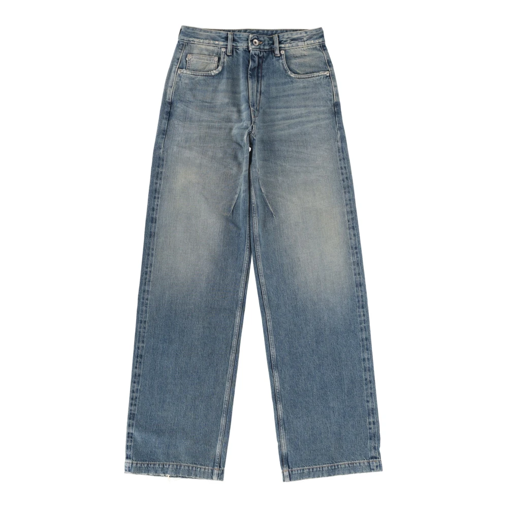 Rick Owens Blue Geth Jeans - Female - Loose Fit Jeans - W28 - Jeans