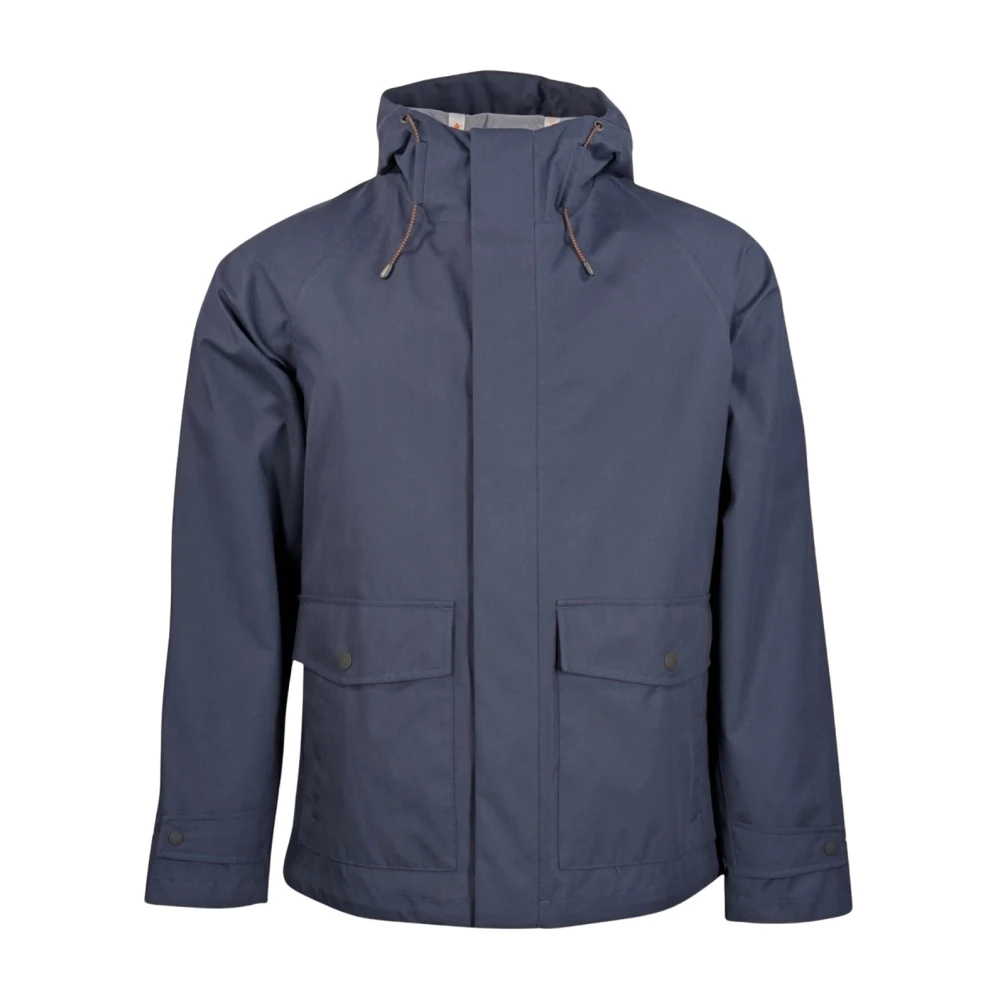 Save The Duck Men's Blue Rain Jackets, Xs, Unit22 Jacket