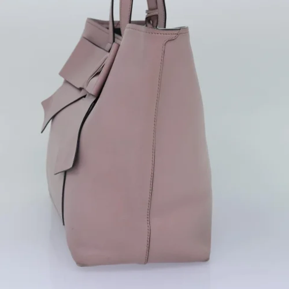 Prada Vintage Pre-owned Leather totes Pink Dames