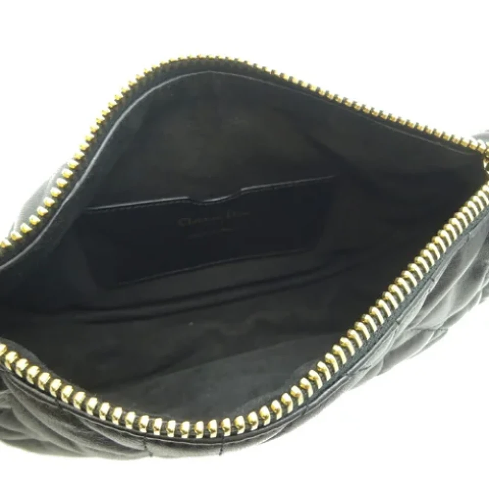 Dior Vintage Pre-owned Fabric dior-bags Black Dames