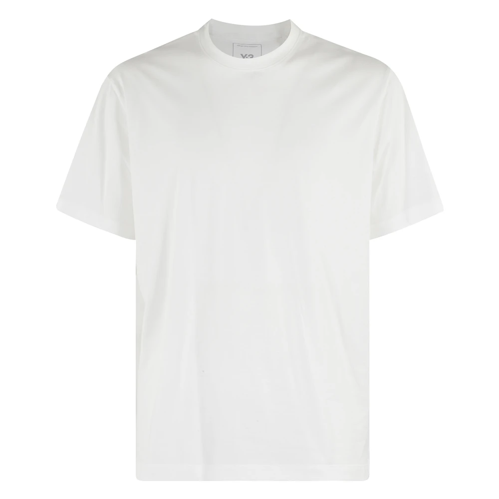 Y-3 Grafisch T-shirt White Heren
