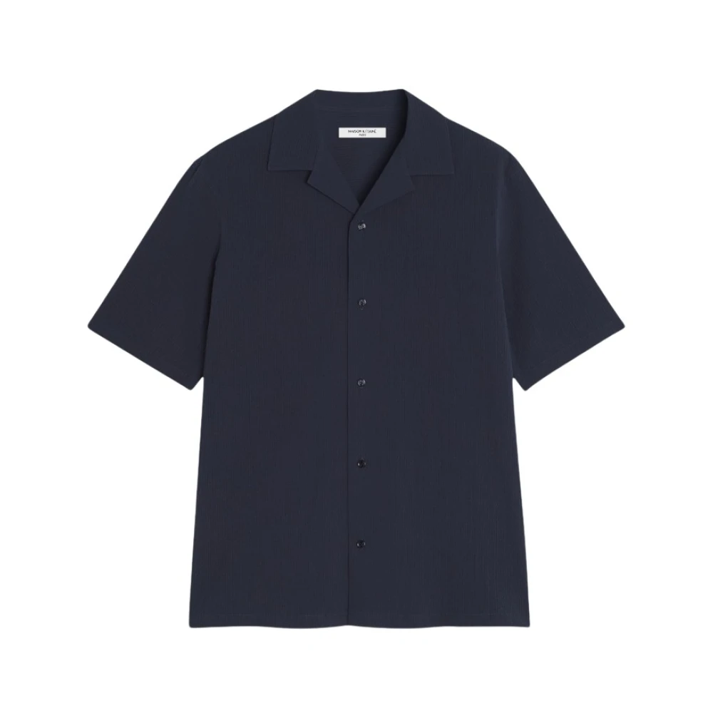 Maison Kitsuné Uomo Blu Magliette, L, New,